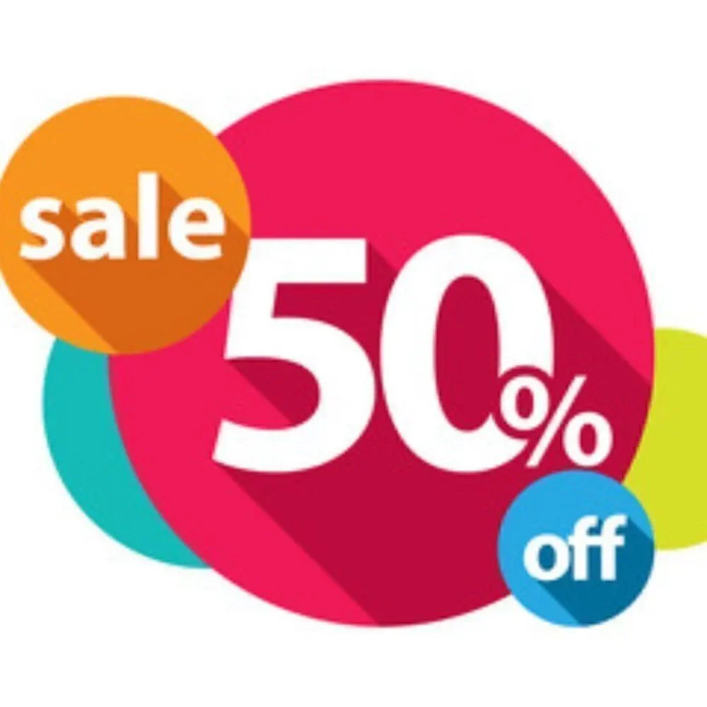 Bundle any 2 items and save 50% off!!